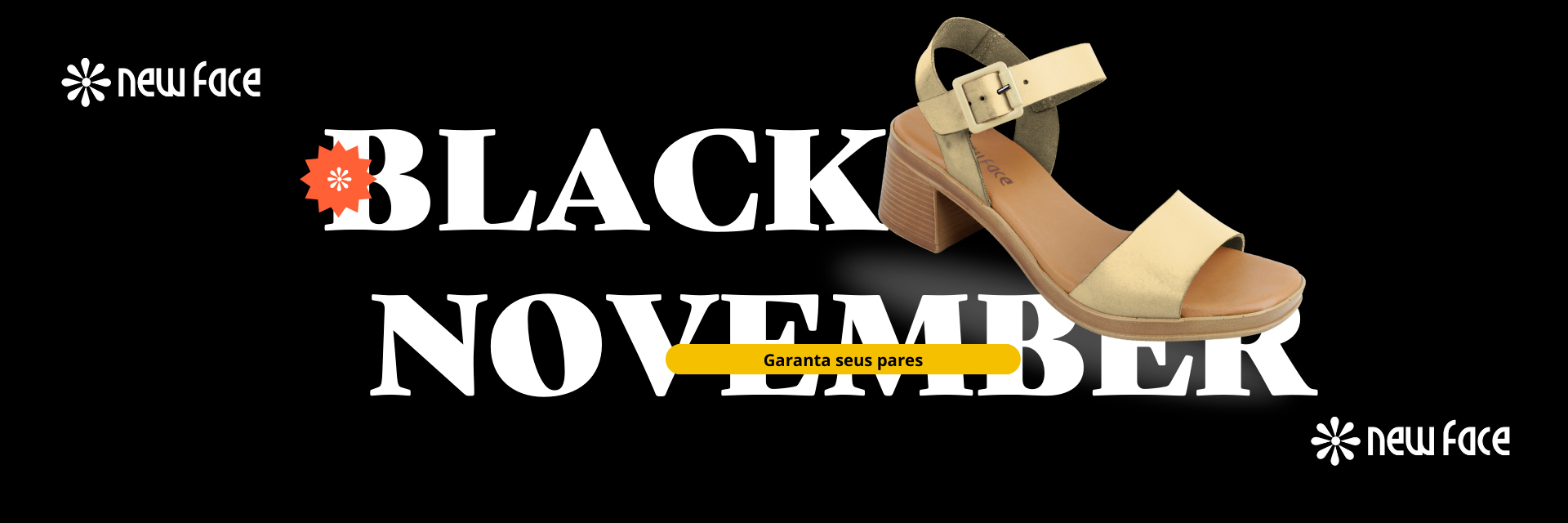 Black November - Marca New Face (15/11-30/11)